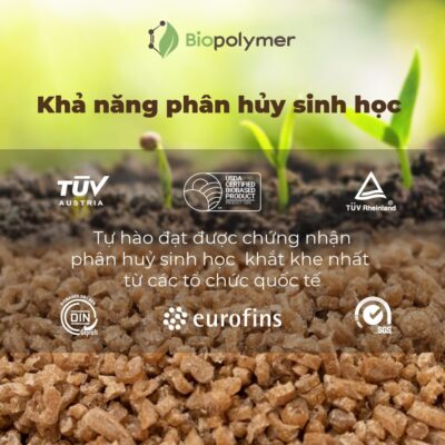 Lợi ích của hạt nhựa phân huỷ sinh học cà phê Biopolymer