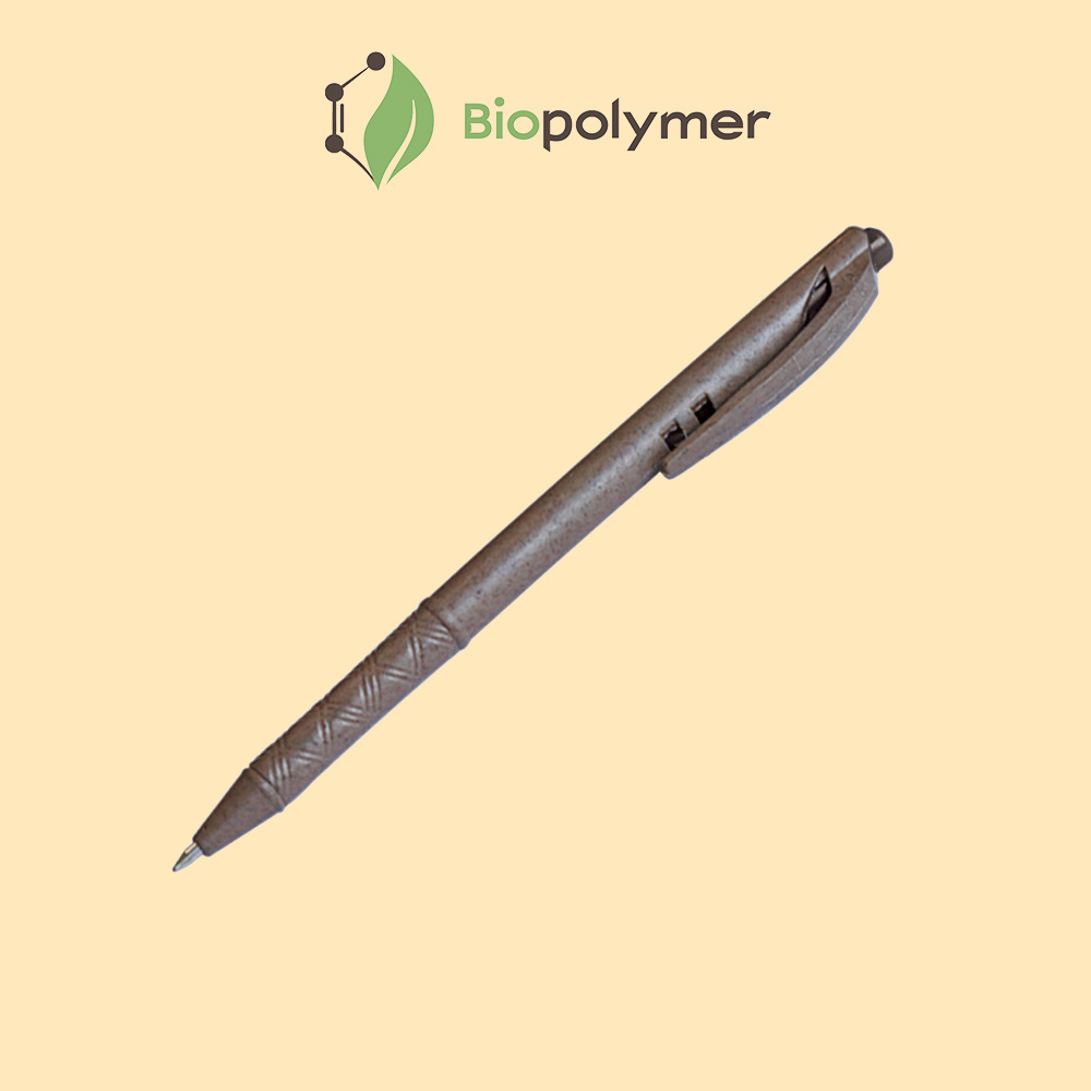 biopolymer.vn Bút bi làm từ nhựa sinh học cà phê