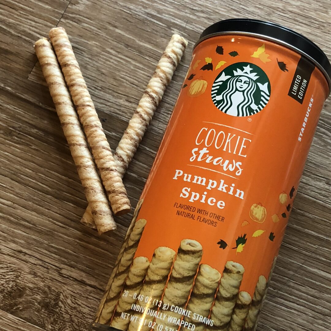 Ý tưởng ống hút bánh quy từ Starbucks