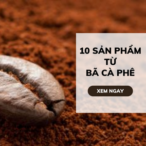 biopolymer.vn 10 sản phẩm từ bã cà phê