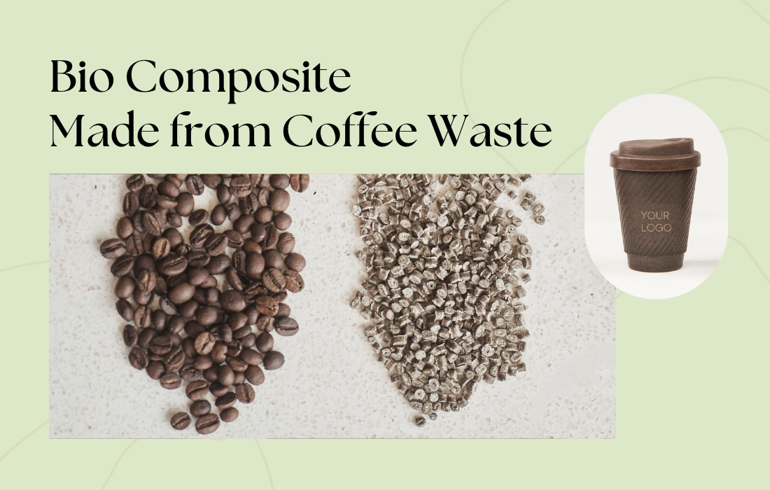 bio composite làm từ bã cà phê thải bỏ